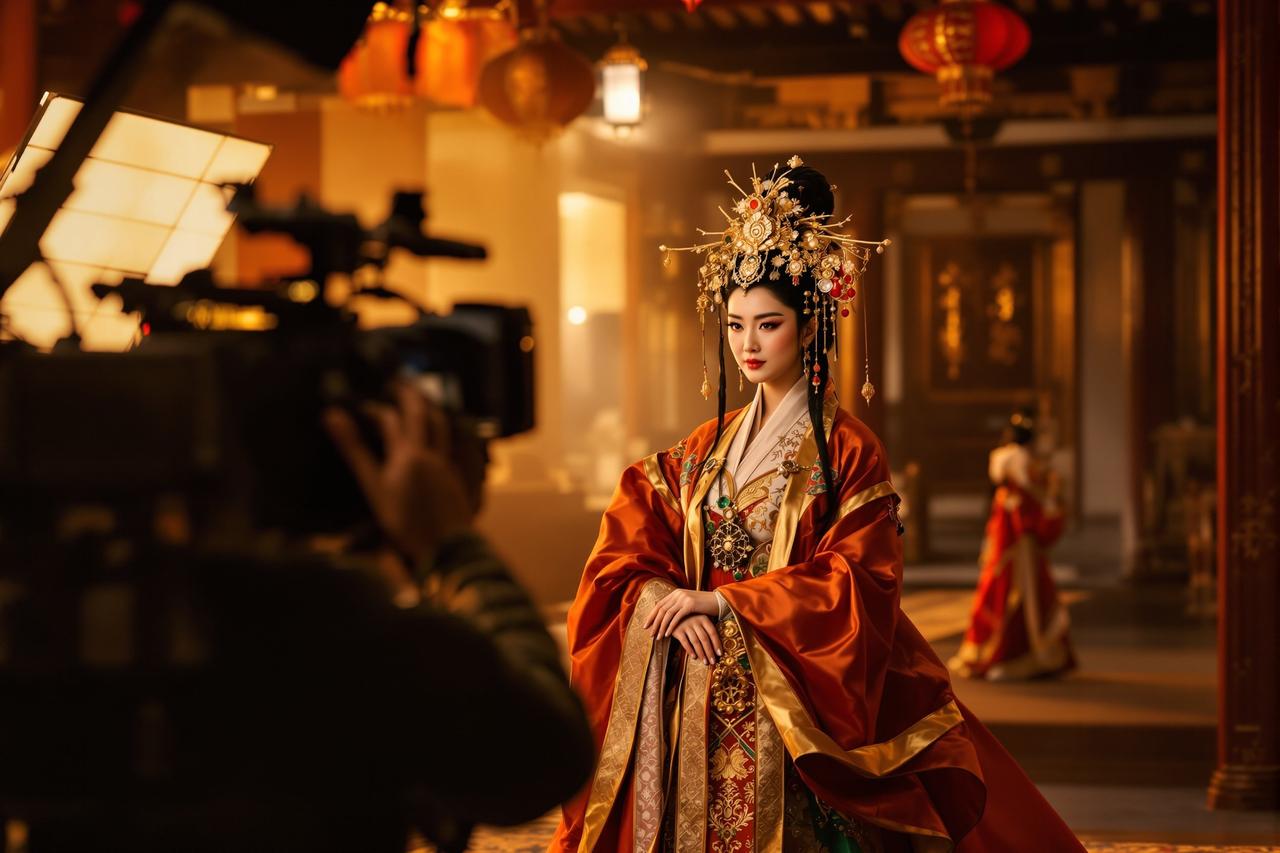 爆料51黑料 - 古装剧组女主演替身曝光正脸，颜值惊艳引发换角呼声